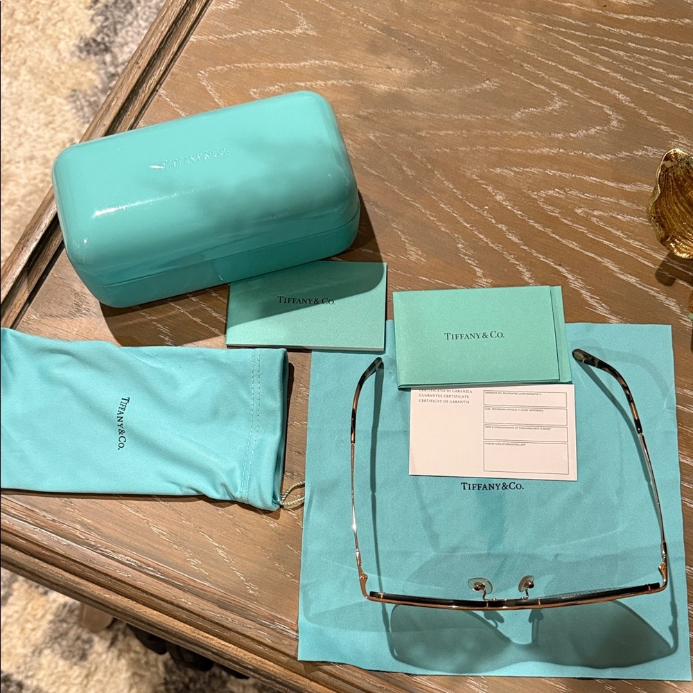 Tiffany & Co. Rose Gold Sunglasses